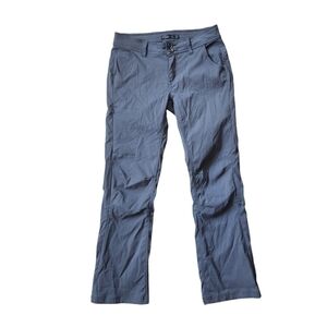 prAna Halle Straight Hiking Pants Roll Up Pant Legs